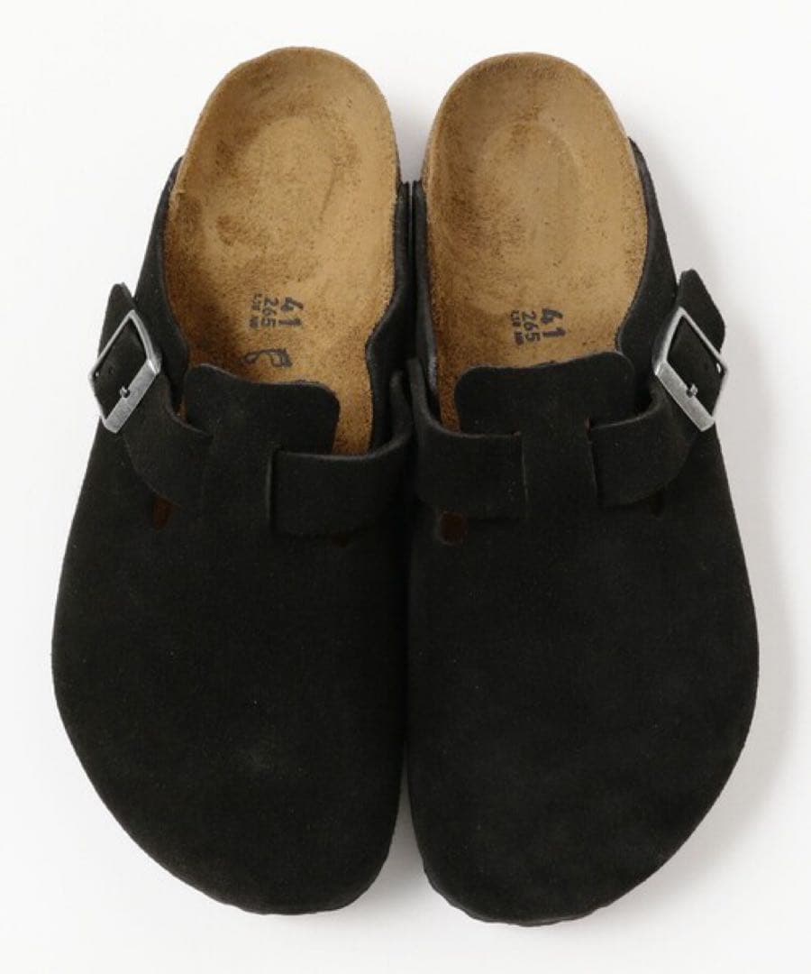 【新品】BIRKENSTOCK Boston BLACK 43
