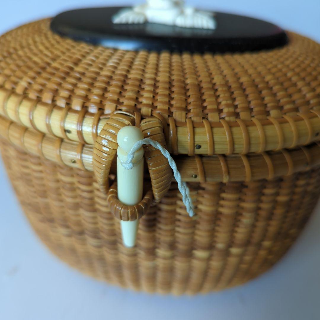 ナンタケットバスケット　作家物