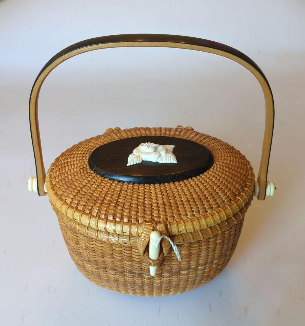 ナンタケットバスケット　作家物