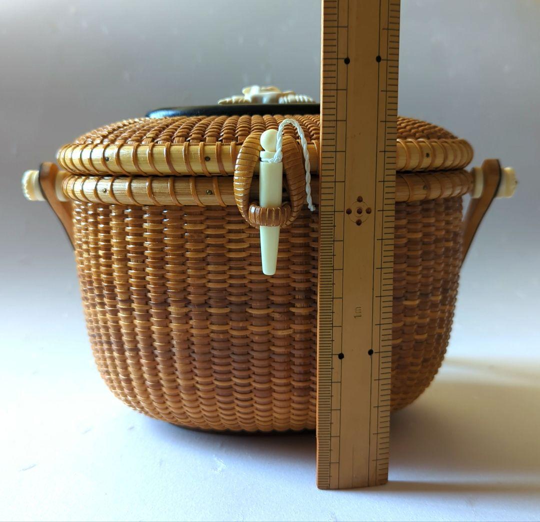 ナンタケットバスケット　作家物