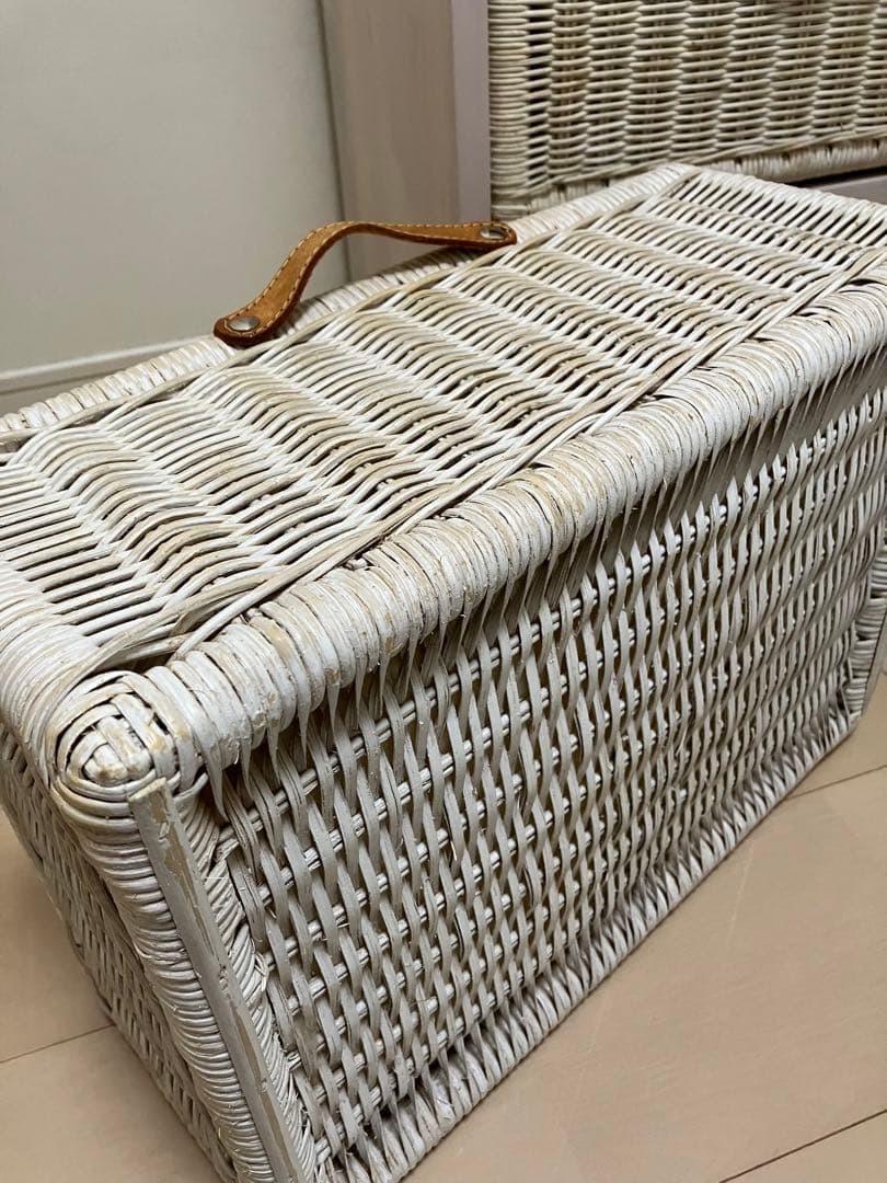 チェスト　籐　ラタン　奥行30 収納家具