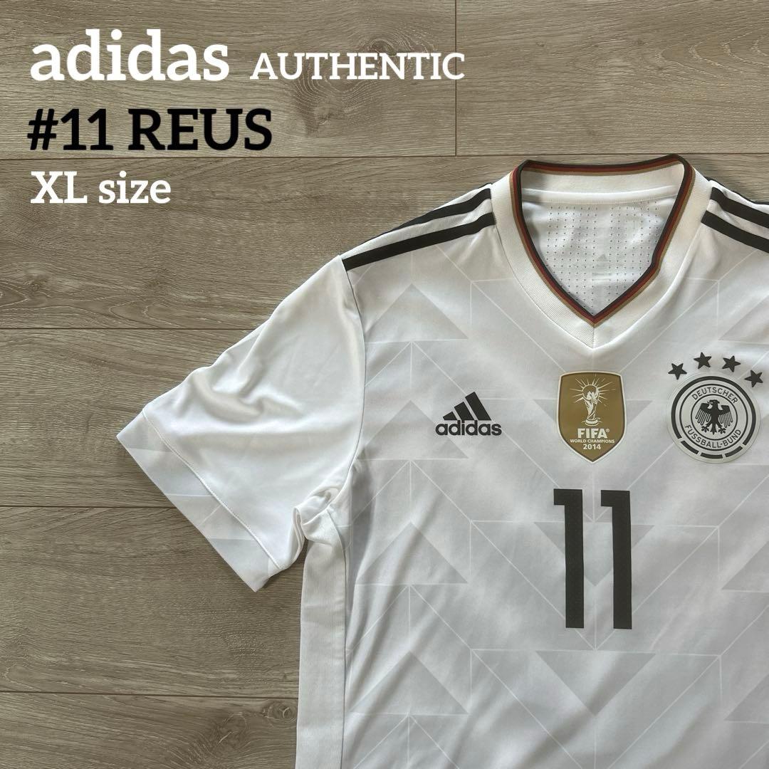 adidas ドイツ代表　オーセンティック　ユニフォーム　XL REUS