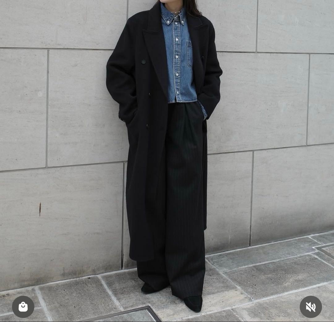 1/24限定セール＊新品＊ナエWool Cashmere Double Coat