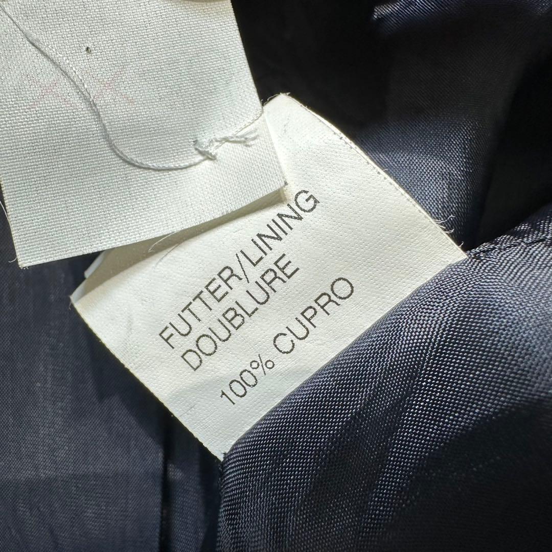 希少 JIL SANDER 上質 比翼 デザイン シャツ ジャケット 紺 36