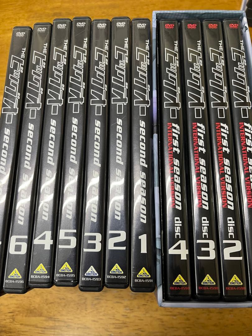 ビッグオー first・second season全11巻セット　全巻　box付