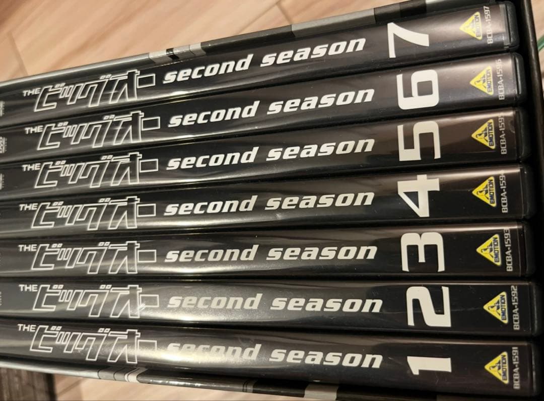 ビッグオー first・second season全11巻セット　全巻　box付
