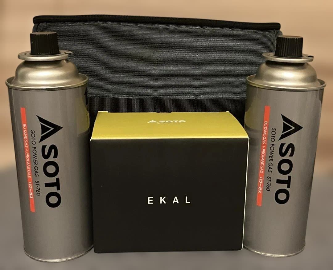 SOTO×EKAL レギュレーターストーブレンジSET & パワーガス2本