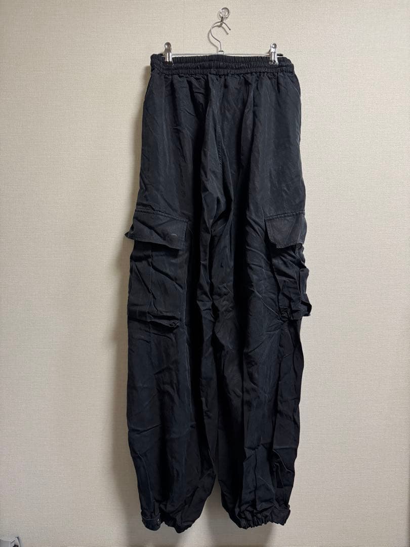 Y-3 ブラック カーゴパンツ