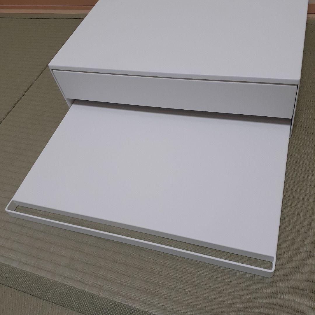 k*n様 山崎実業 ツーウェイ キッチン家電下引出し＆スライドテーブル