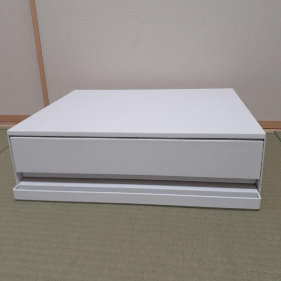 k*n様 山崎実業 ツーウェイ キッチン家電下引出し＆スライドテーブル