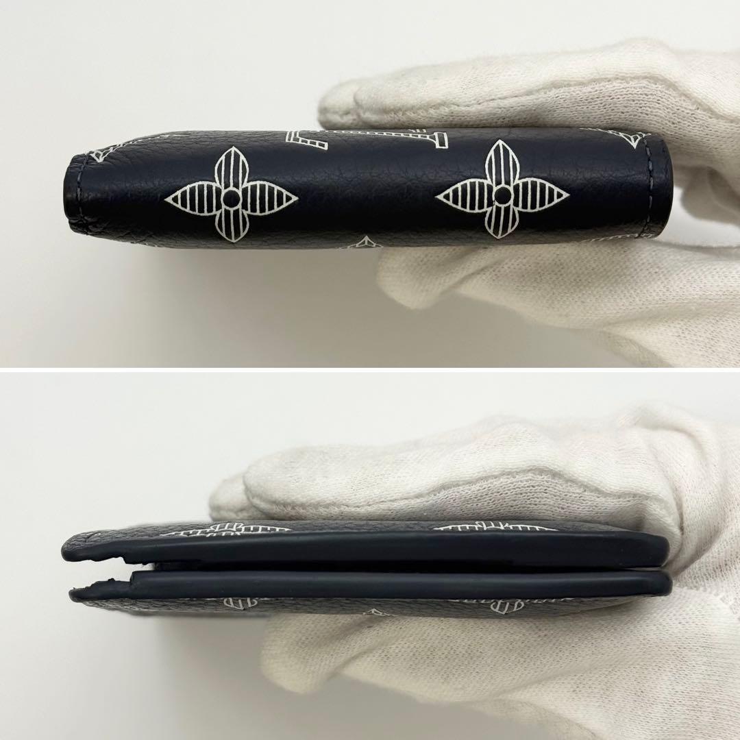 超極美品 IC内蔵✨ルイヴィトン モノグラム シャドウ ミュルティプル マリーヌ