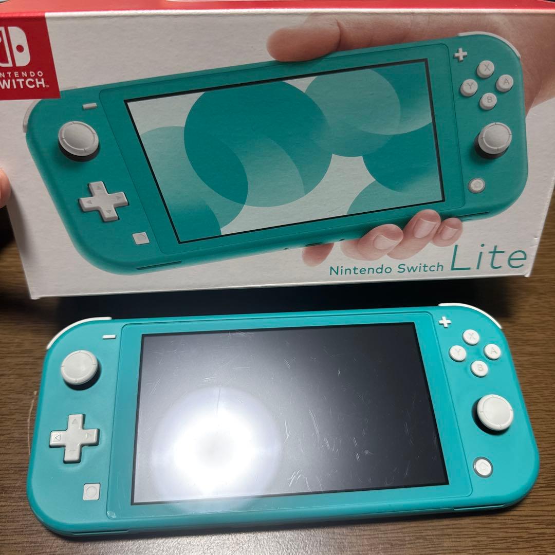 Switch ライト　ジャンク　箱付き　ケース付き