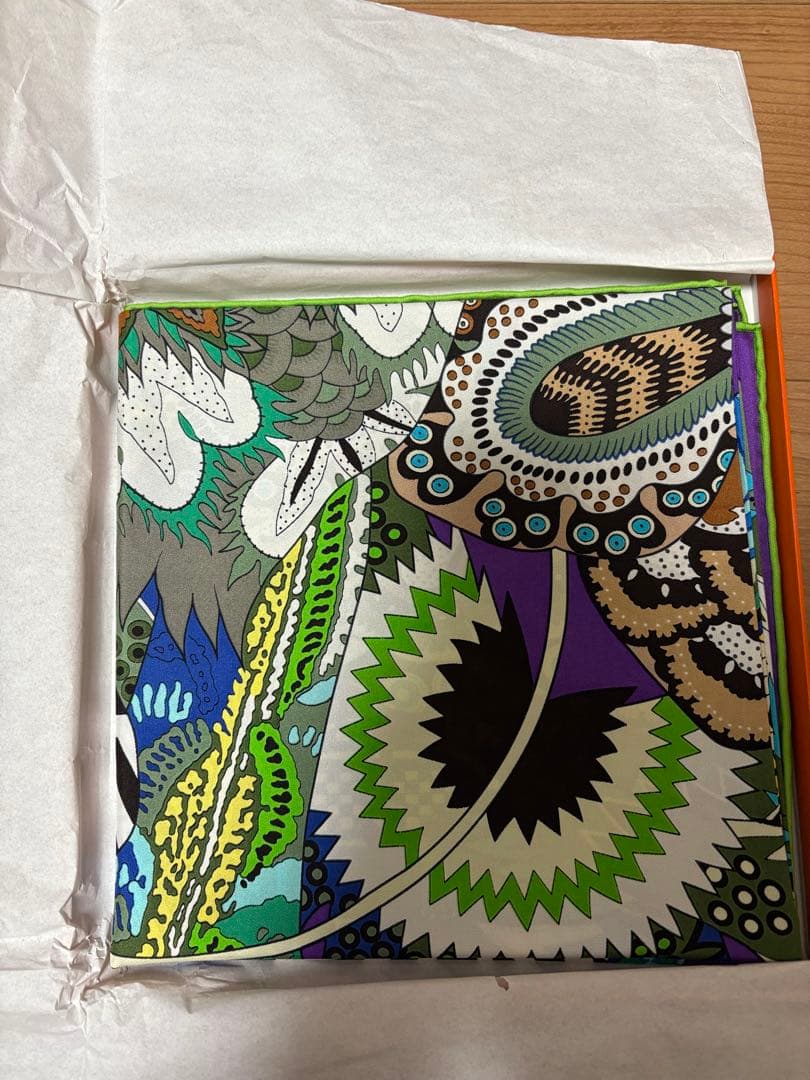 新品未使用　エルメス　スカーフ