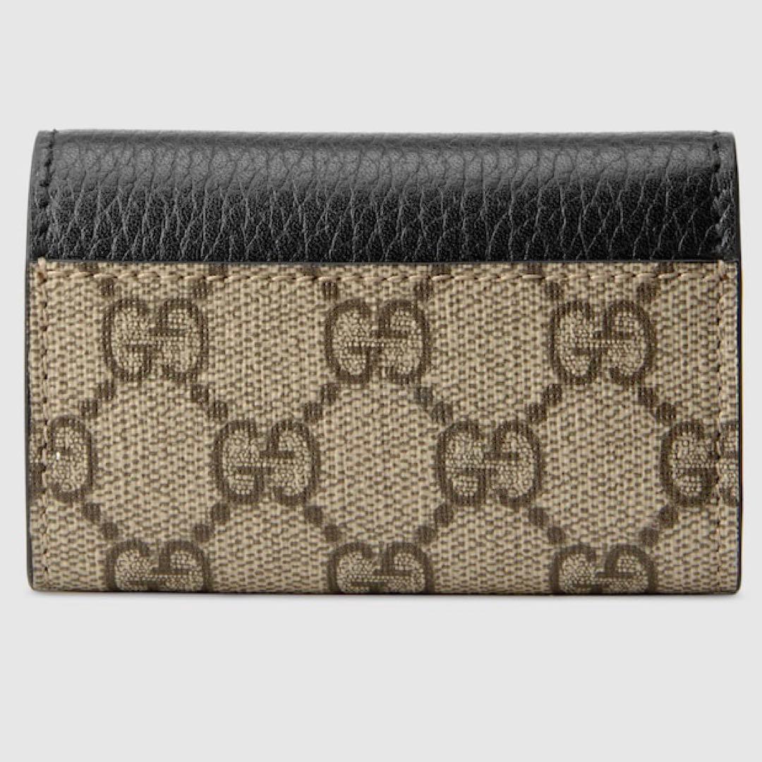 ☆*☆様 新品、未使用❤️GUCCI❤️ GGパターン キーケース ブラック/ベ