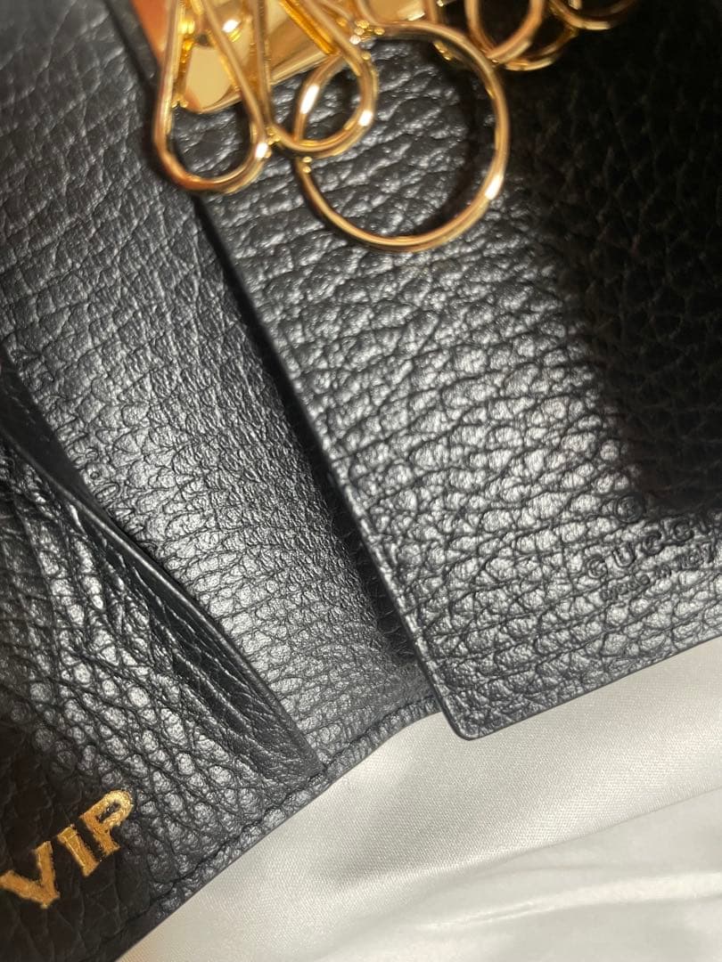 ☆*☆様 新品、未使用❤️GUCCI❤️ GGパターン キーケース ブラック/ベ