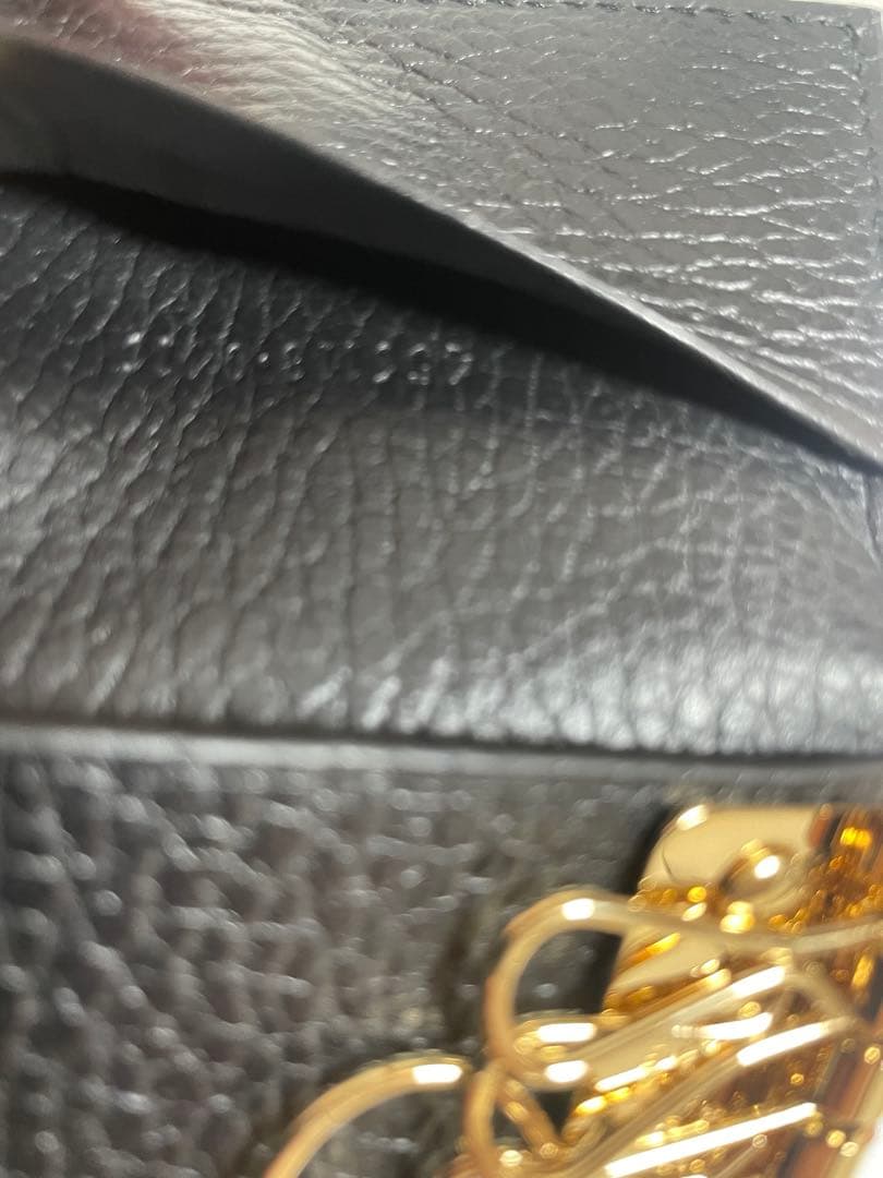 ☆*☆様 新品、未使用❤️GUCCI❤️ GGパターン キーケース ブラック/ベ