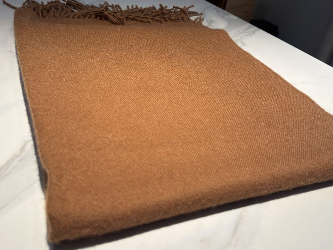 アダムエロペ×イノウエブラザーズ　大判ストール　マフラー　アルパカ