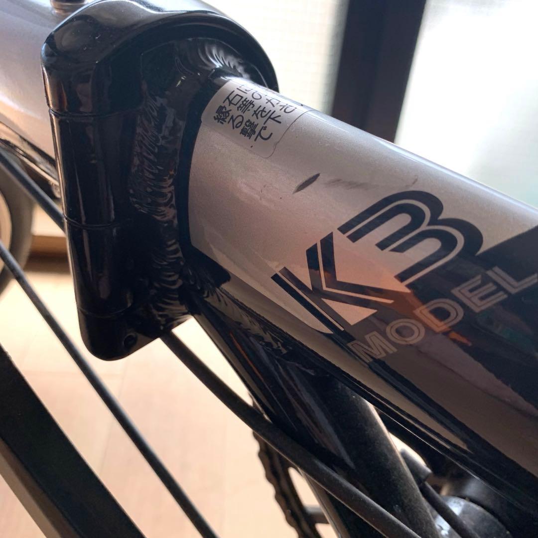 【最終価格】ダホンK3 シルバー 折りたたみ軽量自転車