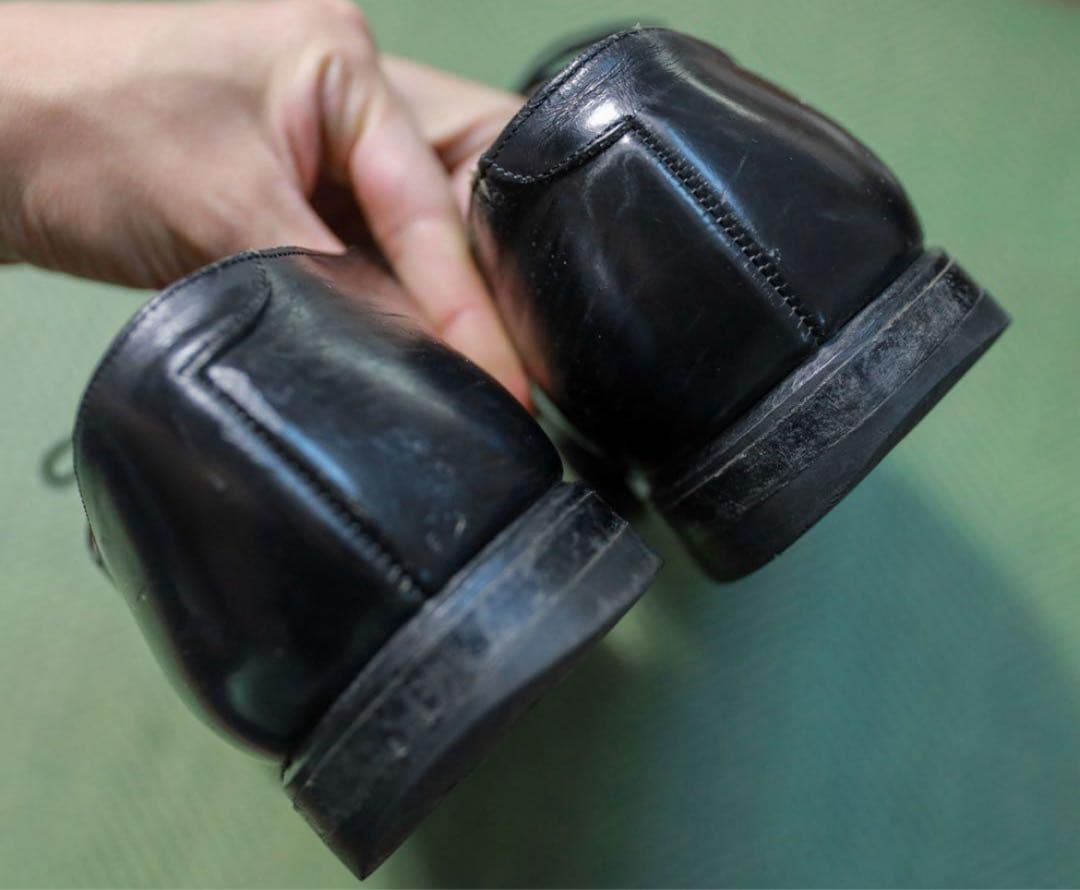 80s サービスシューズ size8 1/2ほど ミリタリー 古着 ヴィンテージ