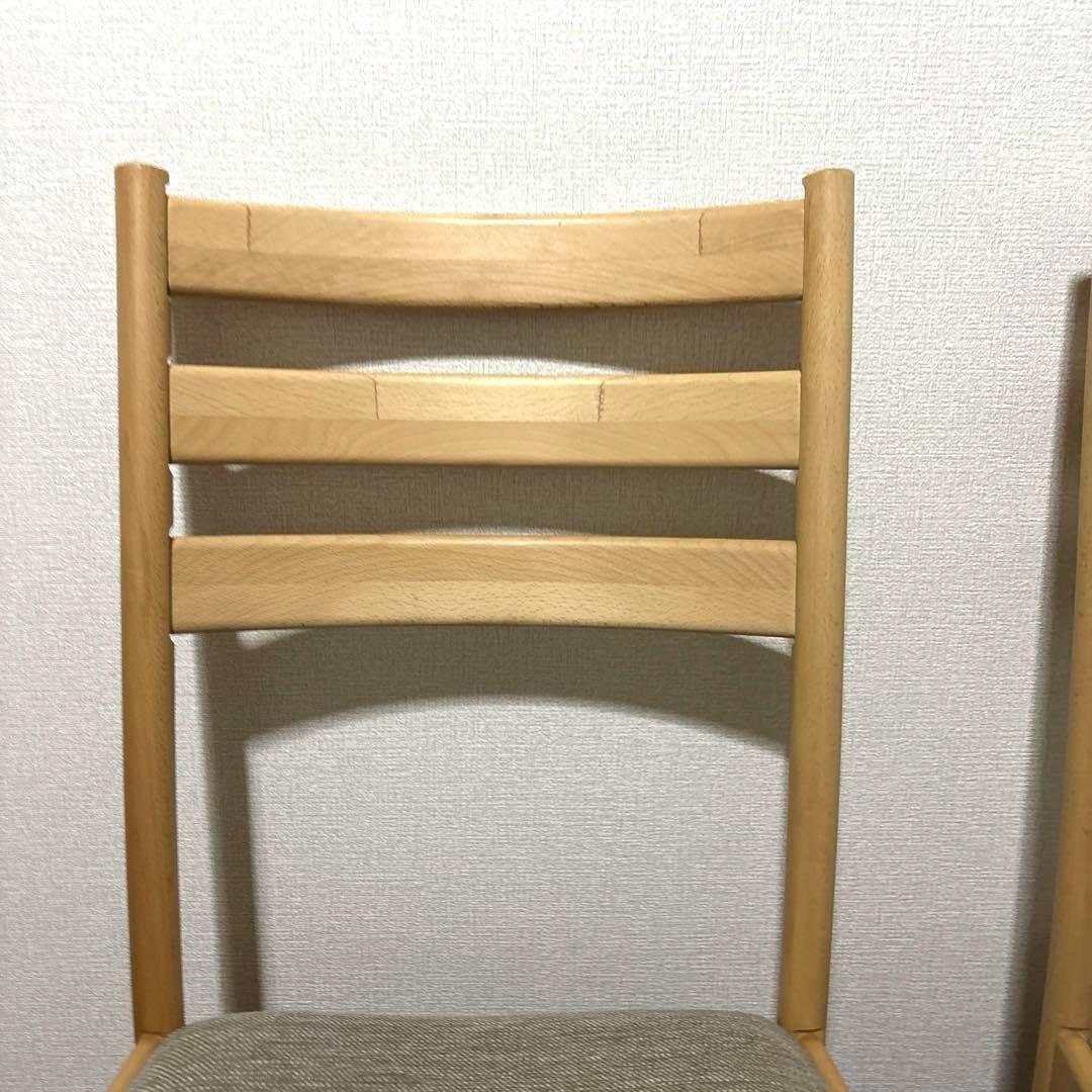 【美品】ニトリ ダイニングチェア C-07 ２脚セット