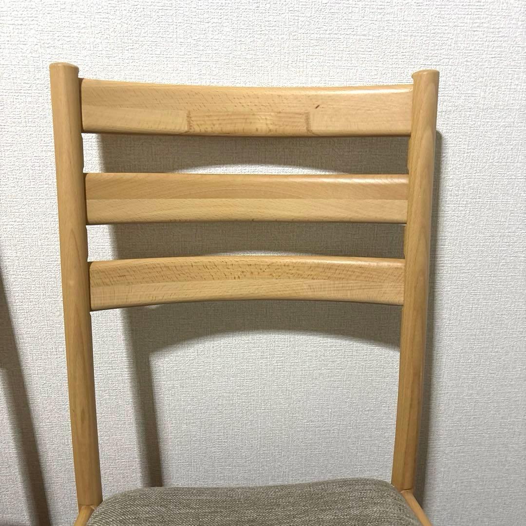 【美品】ニトリ ダイニングチェア C-07 ２脚セット