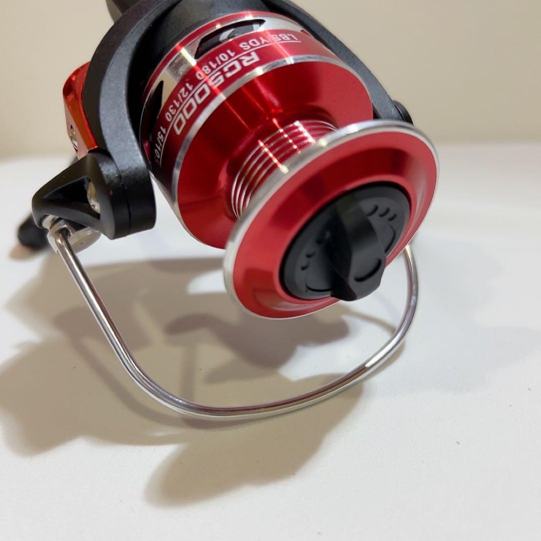 スピニングリール RC-red グラファイト メタルハンドル RC5000