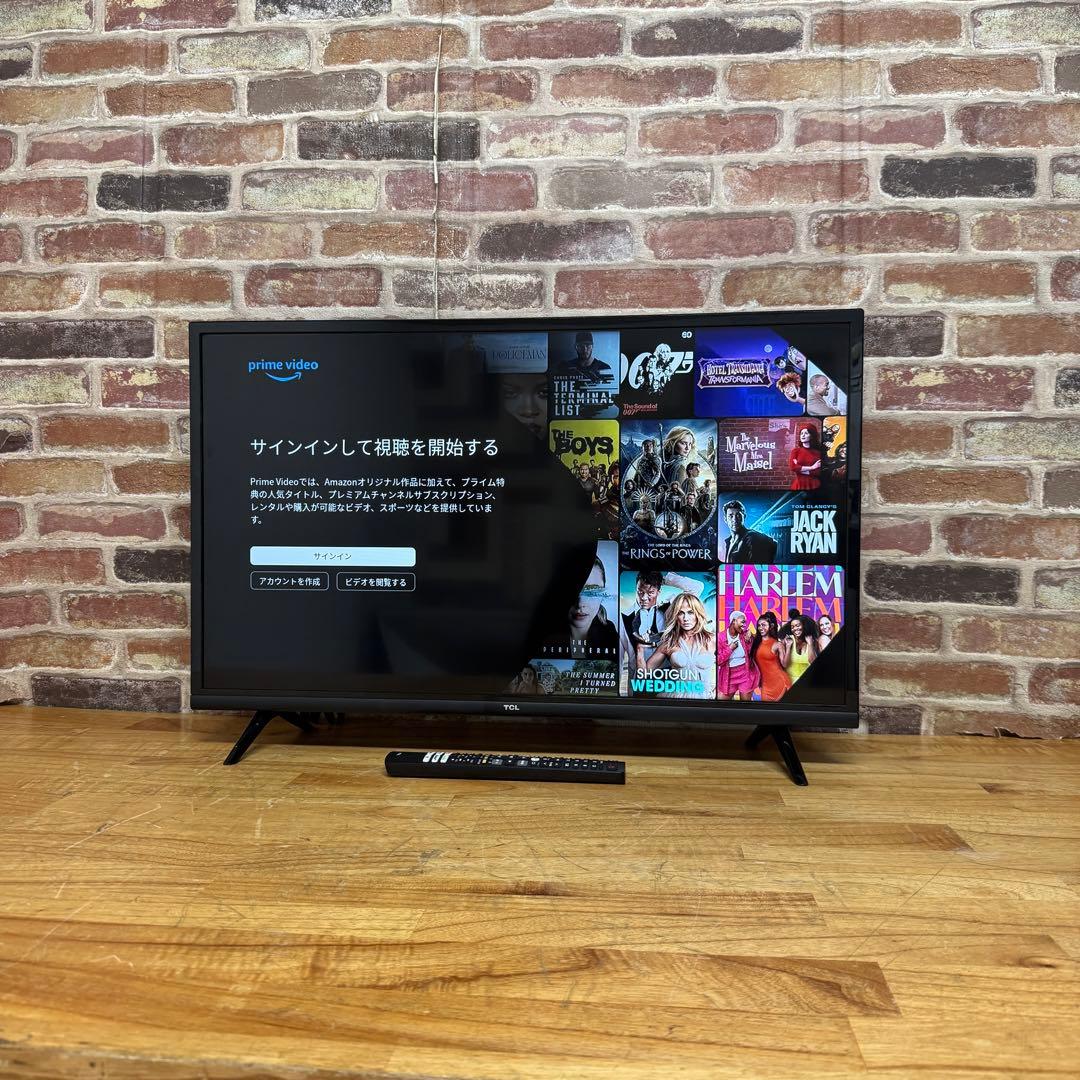 TCL 32V型 液晶テレビ スマートテレビ 32S5200A 動画アプリ搭載