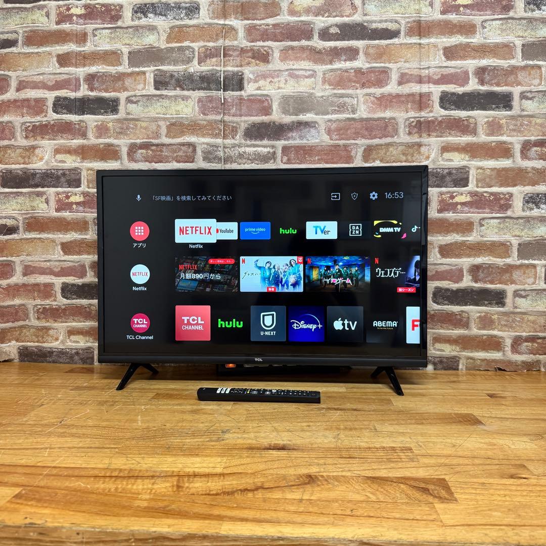 TCL 32V型 液晶テレビ スマートテレビ 32S5200A 動画アプリ搭載
