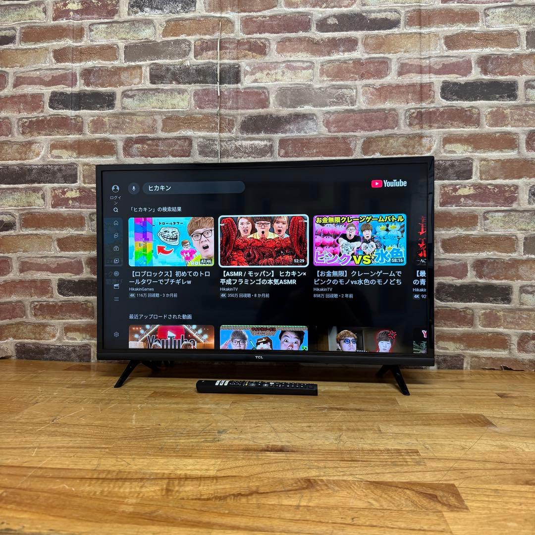 TCL 32V型 液晶テレビ スマートテレビ 32S5200A 動画アプリ搭載