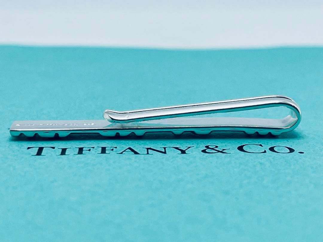 h678 美品　ティファニー　アトラス　1995 ネクタイピン　シルバー　925