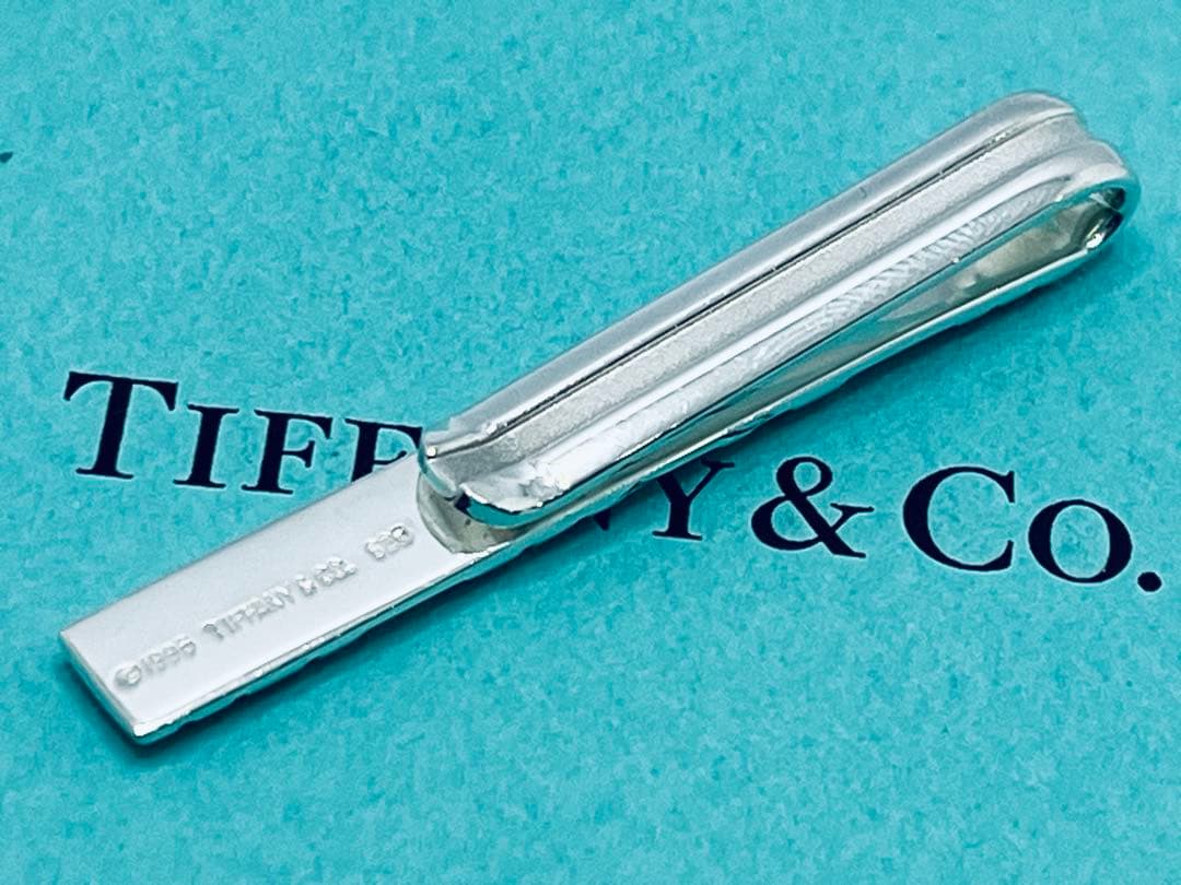 h678 美品　ティファニー　アトラス　1995 ネクタイピン　シルバー　925
