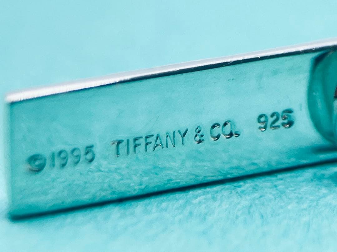 h678 美品　ティファニー　アトラス　1995 ネクタイピン　シルバー　925