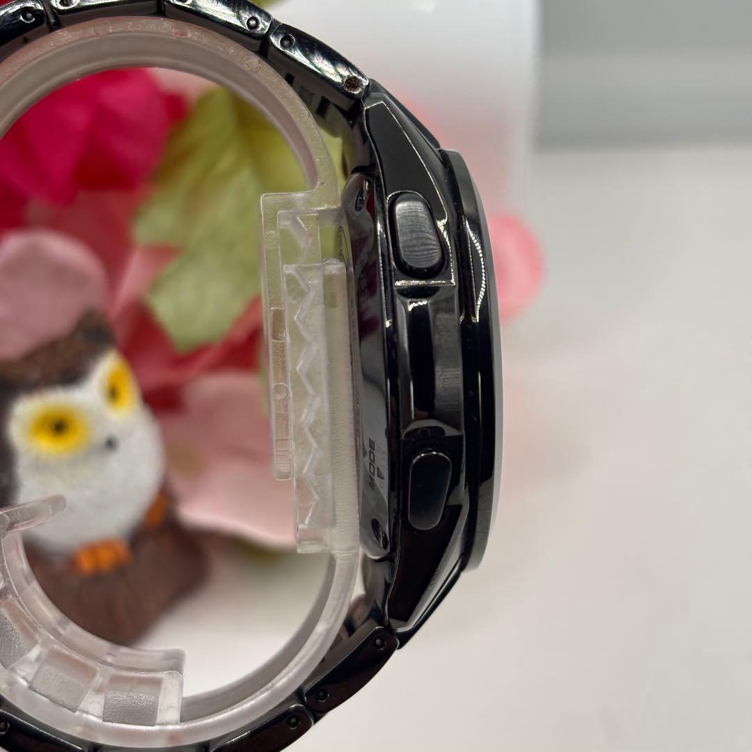 稼働品☆　CASIOカシオ　OCEANUSオシアナス　電波ソーラー　メンズ腕時計