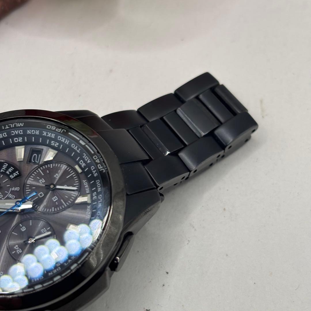稼働品☆　CASIOカシオ　OCEANUSオシアナス　電波ソーラー　メンズ腕時計