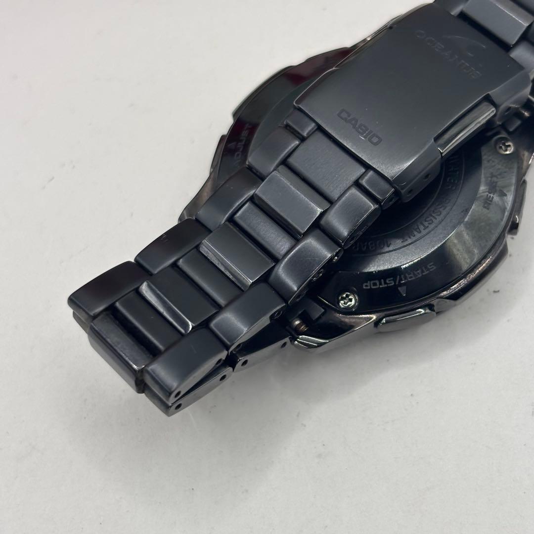 稼働品☆　CASIOカシオ　OCEANUSオシアナス　電波ソーラー　メンズ腕時計