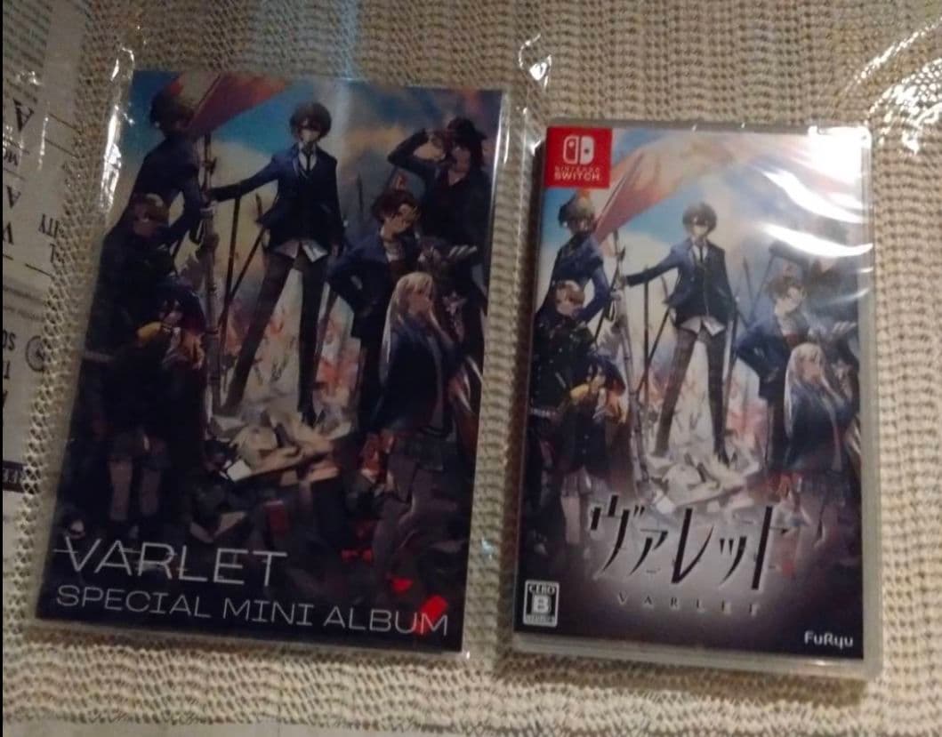 ヴァレット/VARLET Switch版　スペシャルミニアルバム　サントラ付属