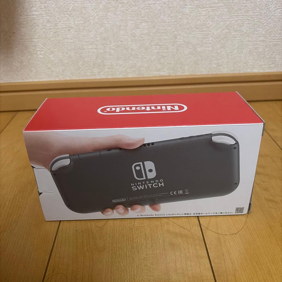 Nintendo Switch Lite グレー 元箱付き