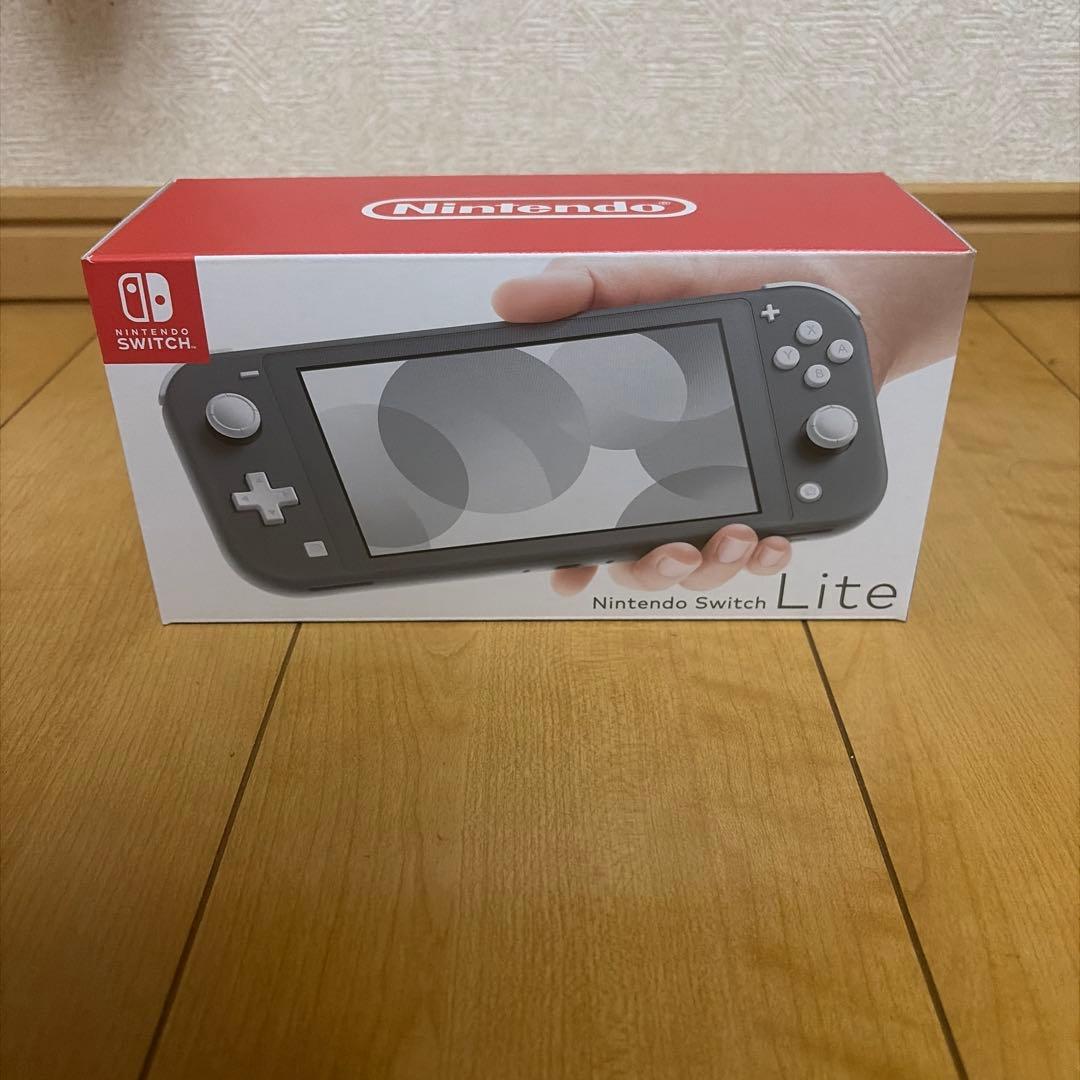 Nintendo Switch Lite グレー 元箱付き