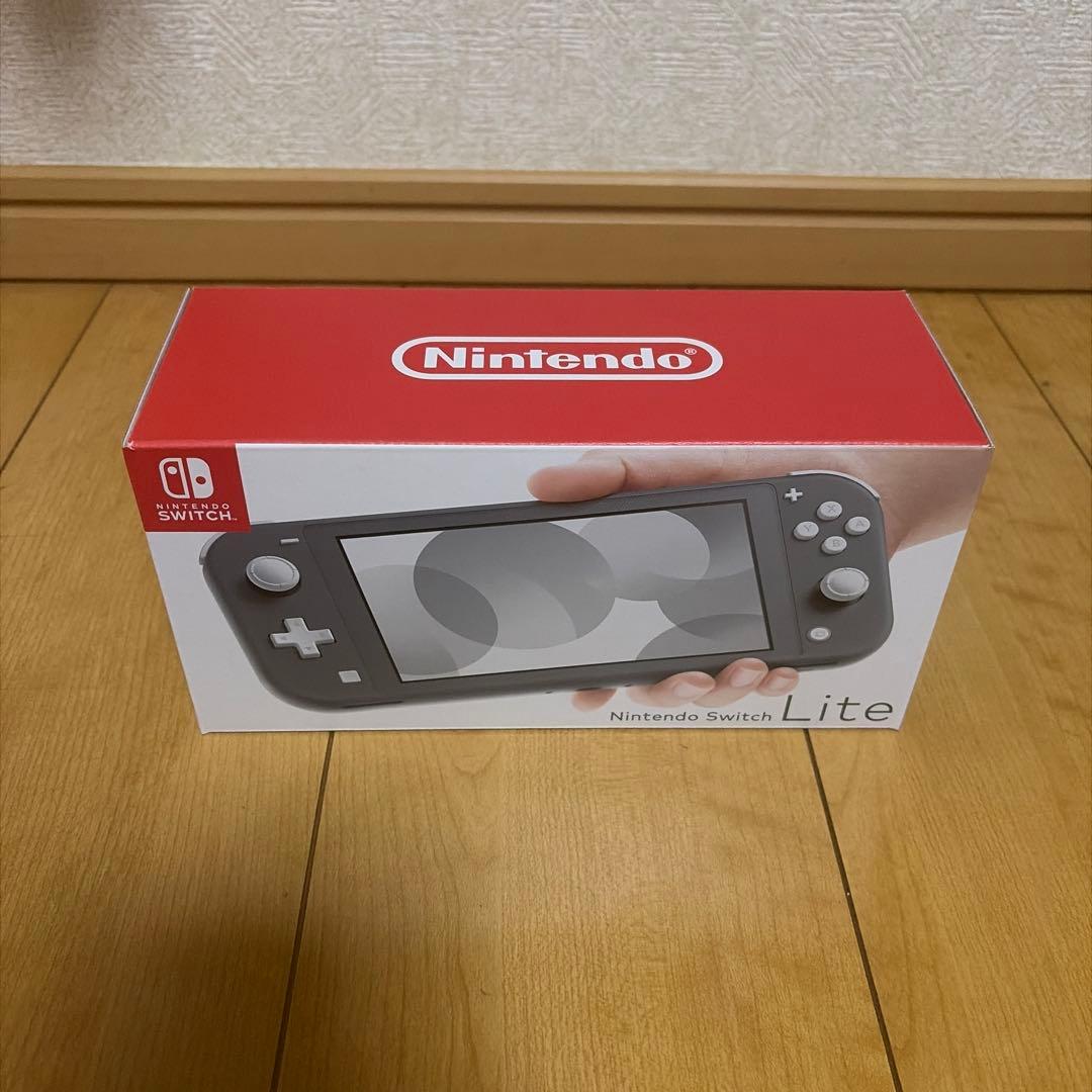 Nintendo Switch Lite グレー 元箱付き