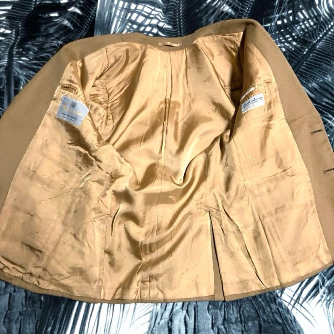 80s 英国製 カシミア 100% Aquascutum テーラードジャケット