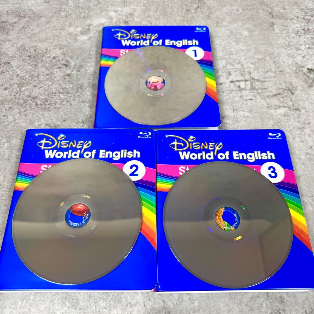 【美品】ディズニー英語 ストレートプレイ 最新版 ブルーレイ 新子役バージョン