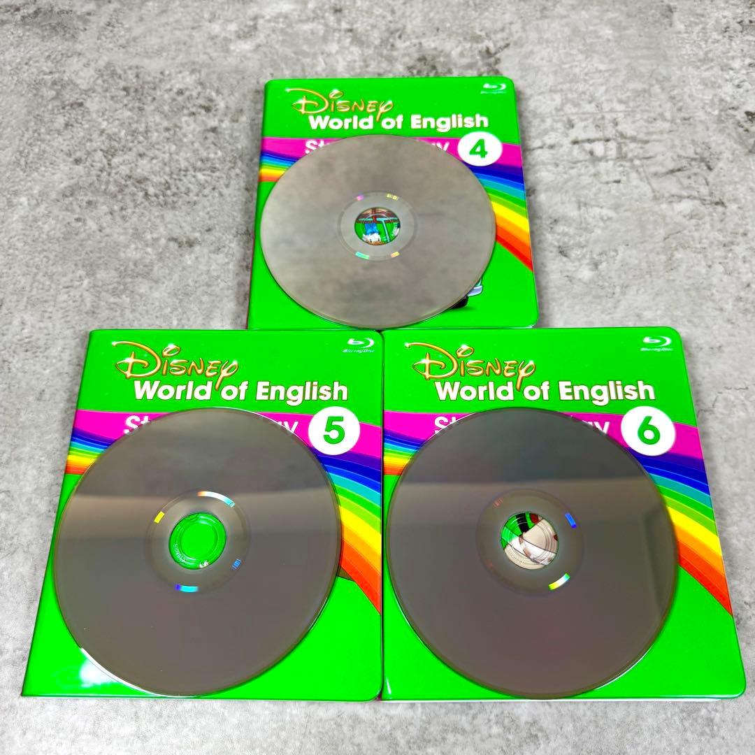 【美品】ディズニー英語 ストレートプレイ 最新版 ブルーレイ 新子役バージョン