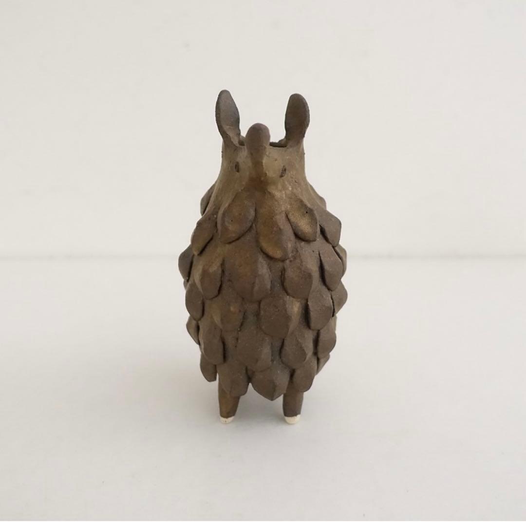 村上直子さん白井隆仁さん　器のしごと　ねずみ 花瓶