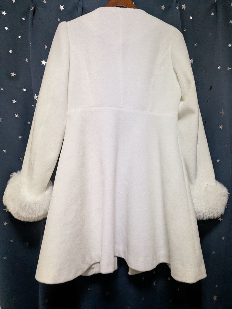 evelyn リボンティペットコート Sサイズ ホワイト 量産型