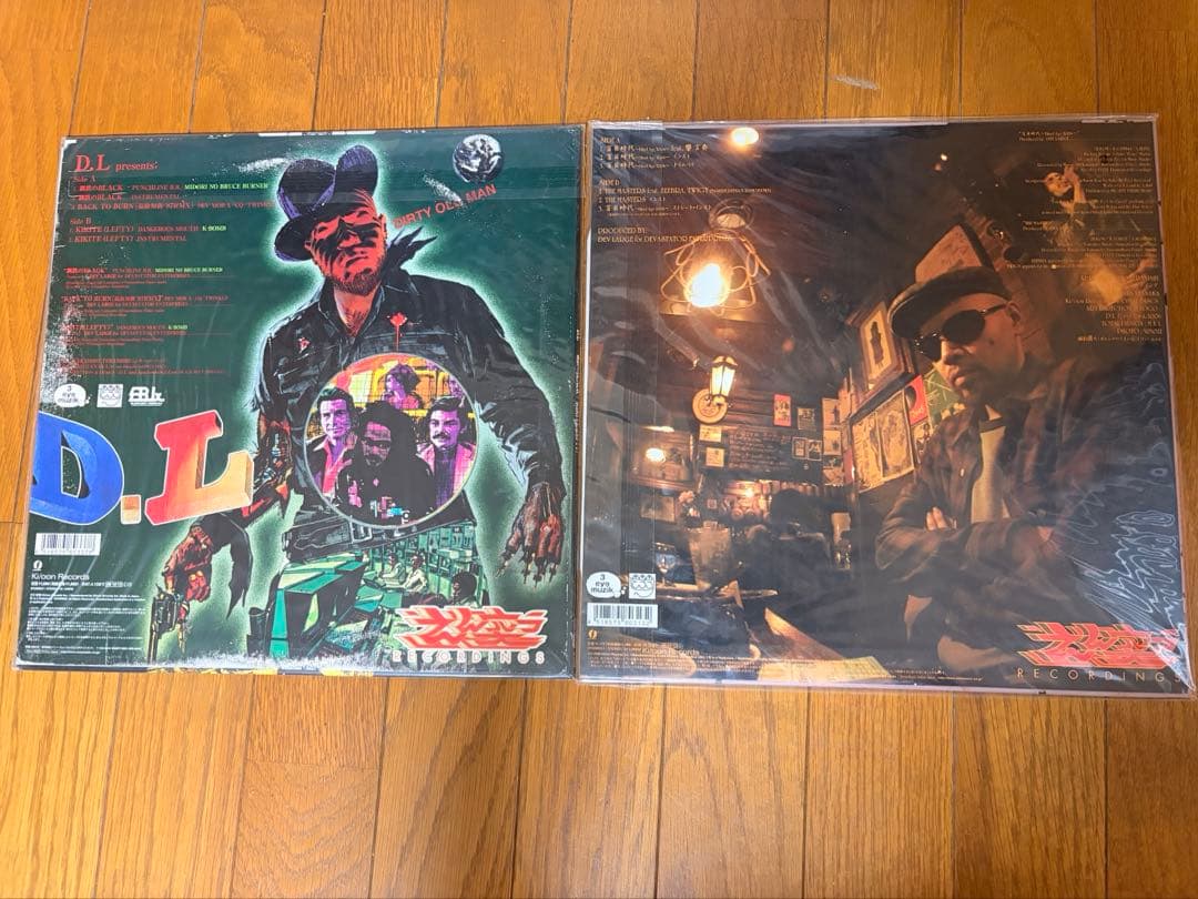 【廃盤新品12inch】Dev Large / 鋼鉄のBlack / 盲目時代