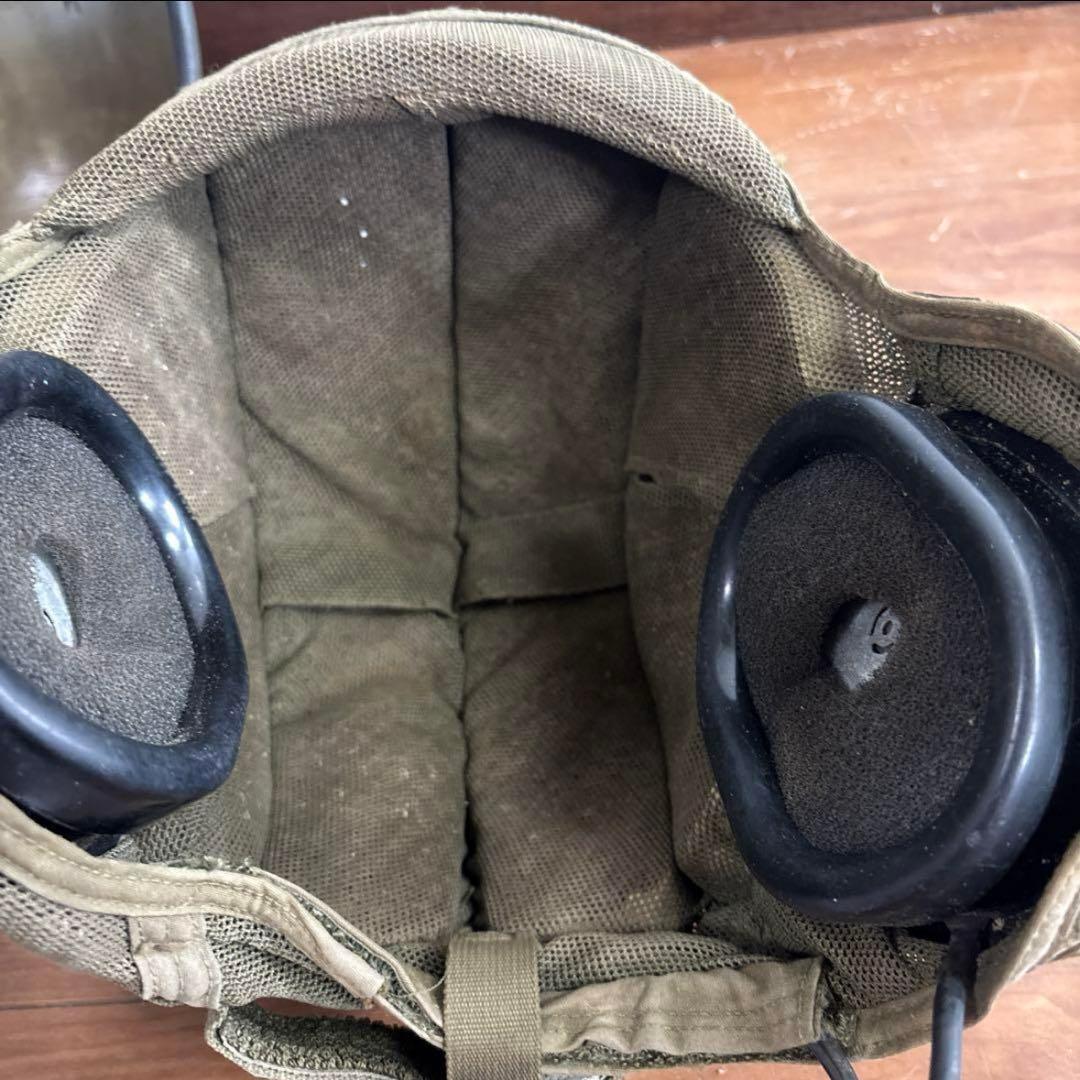 米軍　実物　GENTEX CVC タンカース　ヘルメット　MEDIUM 送料無料