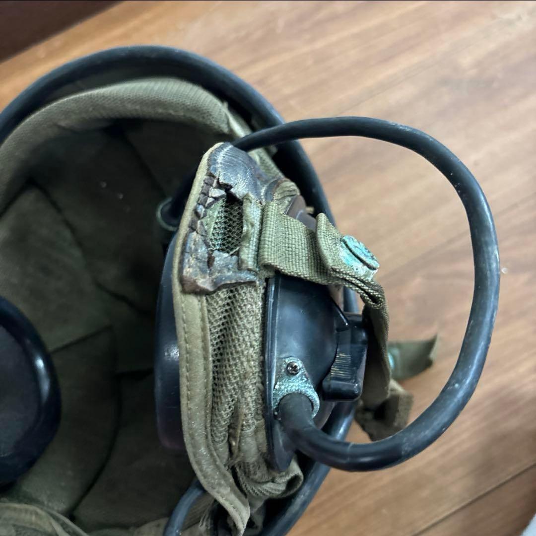 米軍　実物　GENTEX CVC タンカース　ヘルメット　MEDIUM 送料無料