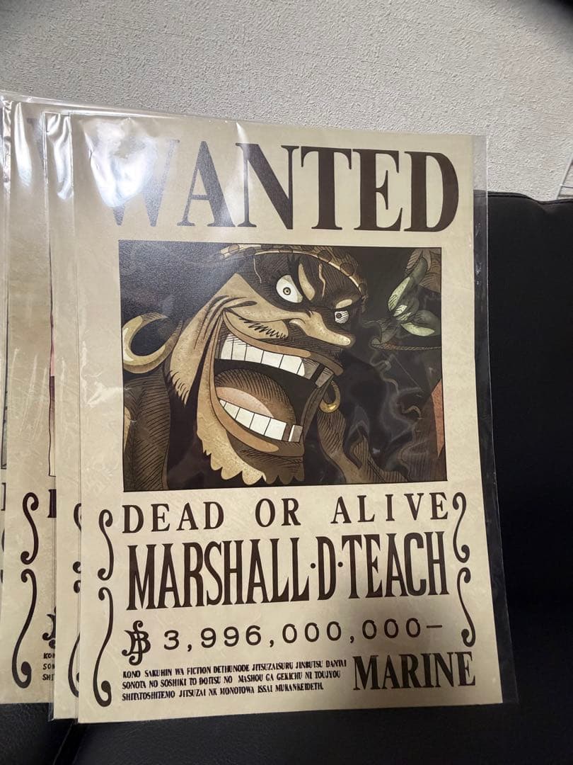 ワンピース　海軍公式手配書 24種類コンプセット