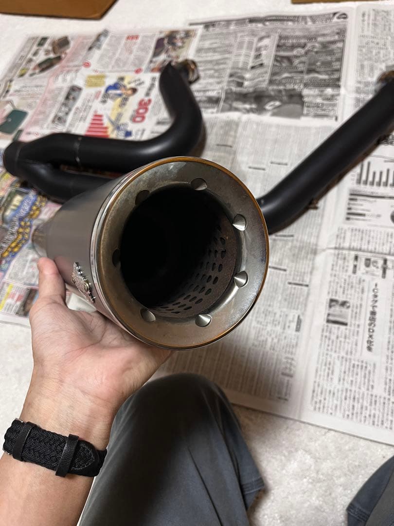 VANCE & HINES パフォーマンスエキゾーストシステム ブラック