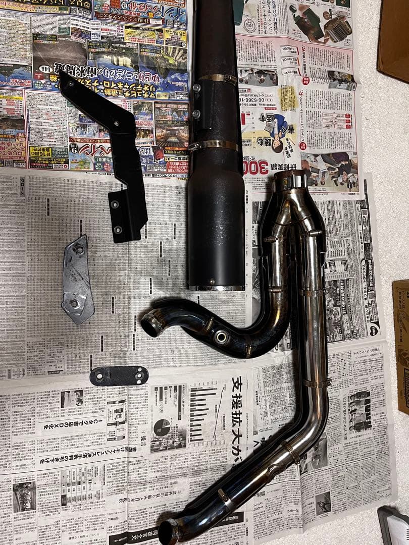 VANCE & HINES パフォーマンスエキゾーストシステム ブラック